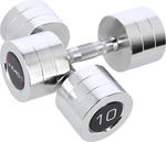 Hantle chromowane HMS CHD10 2x10 kg