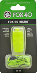 Gwizdek Fox 40 Micro neon żółty ze sznurkiem 9513-1308