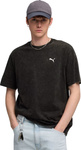 Koszulka męska Puma Ess Elevated Relaxed Wash Tee czarna 688048 01