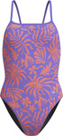 Damski Strój Kąpielowy Fl Printed Web Back Af  rozmiar 32