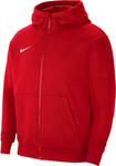 Bluza dla dzieci Nike Park 20 Fleece Full-Zip Hoodie czerwona CW6891 657