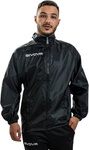 Kurtka przeciwdeszczowa sportowa piłkarska Givova Rain Basico czarna RJ001 0010