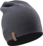 Męska czapka zimowa beanie dwustronna Elbrus Trend czarno-szara