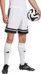Spodenki męskie adidas Squadra 25 biało-czarne JH3412