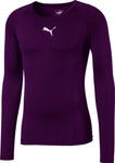 Koszulka termoaktywna męska Puma LIGA Baselayer LS fioletowa 655920 10