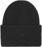 Czapka zimowa ciepła 4F U562 czarna 4FWAW25ACAPU562 20S