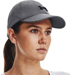 Czapka z daszkiem damska Under Armour Blitzing Adj OSFM szara 1376705 002