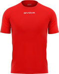 Koszulka treningowa Givova Capo MC czerwona MAC03 0012