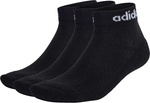 Skarpety adidas Linear Ankle Socks Cushioned Socks 3 pary czarne IC1303