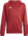 Bluza dla dzieci adidas Tiro 23 Competition Hoodie czerwona HI3052