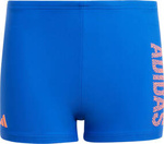 Spodenki kąpielowe dla dzieci adidas Logo Swim BXR niebieskie IP2719