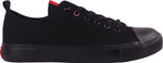 Buty trampki sneakersy miejskie męskie Lee Cooper czarne LCW-22-31-0912M