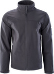 Męska kurtka softshell turystyczna oddychająca Magnum Deer szary rozmiar XL