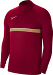 Bluza dla dzieci Nike NK DF Academy 21 Drill Top bordowa CW6112 677