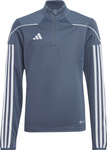 Bluza dla dzieci adidas Tiro 23 League Training Top szaro-biała HS3491