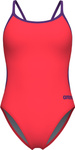 Damski Strój Kąpielowy Women's Swimsuit Lace Back Solid  dress blues rozmiar 30
