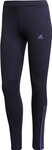 Legginsy damskie adidas Essentials Fitted granatowe H10252