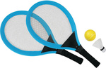 Zestaw rakietek do badmintona 2 rakietki 1 piłka 1 lotka Sunflex Funsport Jumbo Set 53588