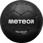Piłka ręczna Meteor Magnum męska 3 czarna 16690