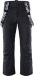 Męskie spodnie narciarskie z membraną wodoodporną 5000mm Brugi 4ARD czarne rozmiar XL