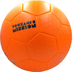 Piłka nożna Touzani pomarańczowa 5090899