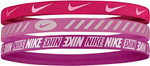 Opaski na włosy Nike Headbands 3.0 różowe N1004527616OS