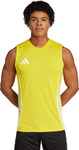 Koszulka męska adidas Tiro 25 Competition Sleeveless Jersey żółta JI8954