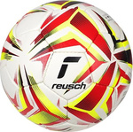 Piłka nożna Reusch Attrakt Resist bialo-czerwono-żółta 5554003 1618