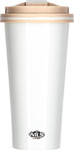 Kubek termiczny turystyczny Nils Camp NCB18 biały 500ml