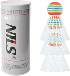 Lotki do badmintona nylon Nils NBL6020 3 sztuki
