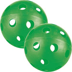 Zestaw piłek dodatkowych do gry plenerowej Sunflex Picklesball Set 2 sztuki zielone 53509