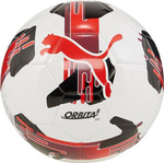 Piłka nożna Puma Orbita 6 MS biało-czerwona 84335 04