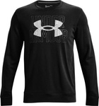 Bluza męska Under Armour UA Rival Terry Logo Crew czarna 1370391 001
