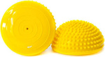 Półkula sensoryczna z wypustkami 2 sztuki Żółta
