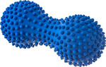 Wałek do masażu i rehabilitacji Tullo duoball 15,5 cm niebieski 447