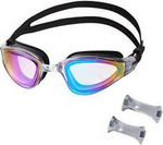 Okularki pływackie Nils aqua nqg180maf czarny/ rainbow
