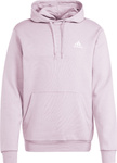 Bluza męska adidas Essentials Fleece Hoodie fioletowa IN0328