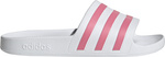 Klapki damskie adidas Adilette Aqua biało-różowe GZ5237