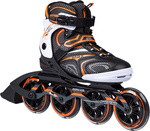 Łyżworolki Nils Extreme NA1060 S czarno-pomarańczowe rozmiar 42