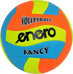 Piłka siatkowa plażowa Enero Fancy niebiesko-żółto-pomarańczowa 1053011