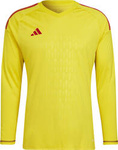 Koszulka bramkarska męska adidas Tiro 23 Competition Long Sleeve żółta HK7696