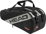 Torba tenisowa Head Team Racquet Bag L czarno-srebrna 262214