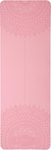 Mata do ćwiczeń jogi yogi fitness TPE HMS YM10 różowa 182x61x0.8 cm