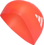 Czepek pływacki adidas 3-Stripes pomarańczowy IM1052