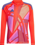 Bluza bramkarska dla dzieci adidas Tiro 24 Competition Long Sleeve czerwona IN0431