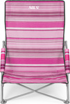 NC3035 KRZESŁO PLAŻOWE RÓŻOWE NILS 