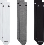 Skarpety Nike Everyday Plus Cushioned 3 pary białe, szare, czarne SX6888 964