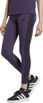 Legginsy damskie adidas Essentials 3-Stripes Cotton fioletowe JY3176