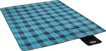 Koc piknikowy turystyczny plażowy kratka Nils camp NC8002 niebieski 250x200cm 