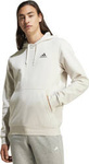 Bluza męska adidas Essentials Fleece Hoodie beżowa IZ4760